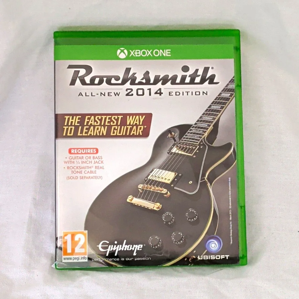 Ubisoft Rocksmith 2014 Edition Xbox One (2014) Music Game PAL PEGI 12